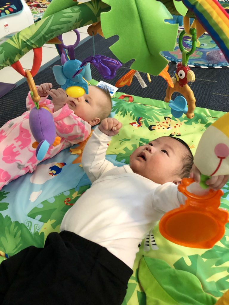 Baby Playing with toys