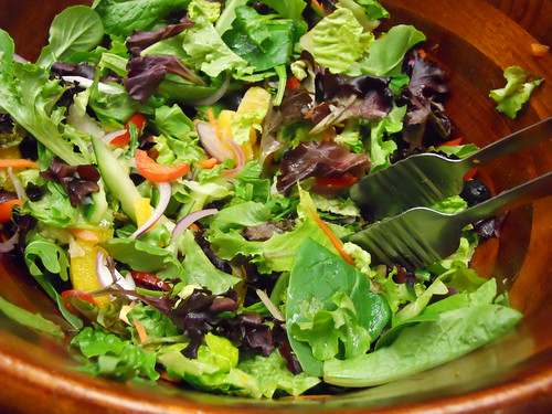 A delicious and healthy garden salad from one of the incredible restaurants around Centennial, CO.