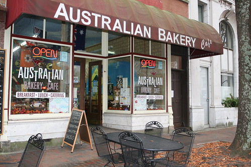 The exterior of the Australian Bakery in Marietta, GA.