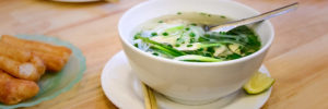A hot bowl of delicious Pho.