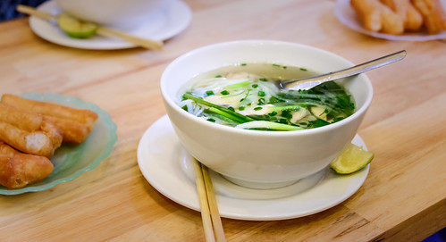 A hot bowl of delicious Pho.