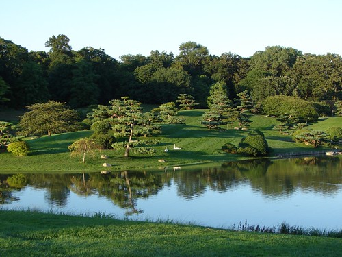 One of the Japanese Gardens located in the Chicago Botanical Garden near Glenview, IL.