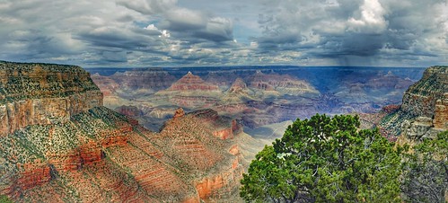 A beautiful shot of the Grand Canyon in Arizona.