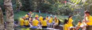 Image of the Mt. Rainier Rotary Club meeting.