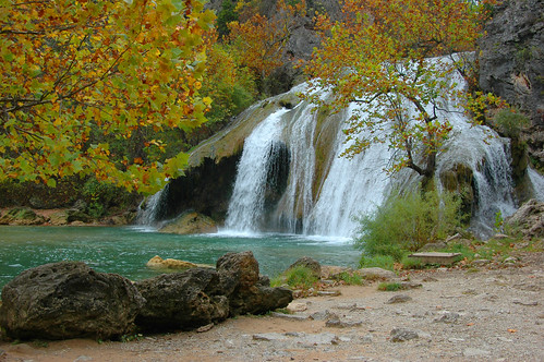 Image of a waterfall outside of Coppell, TX area.