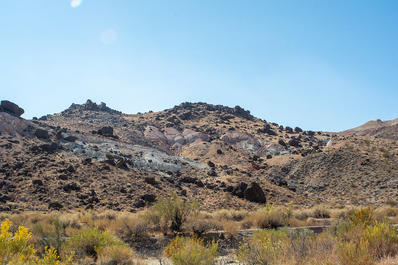 A vast landscape at Red Rock Canyon Park near Las Vegas, NV