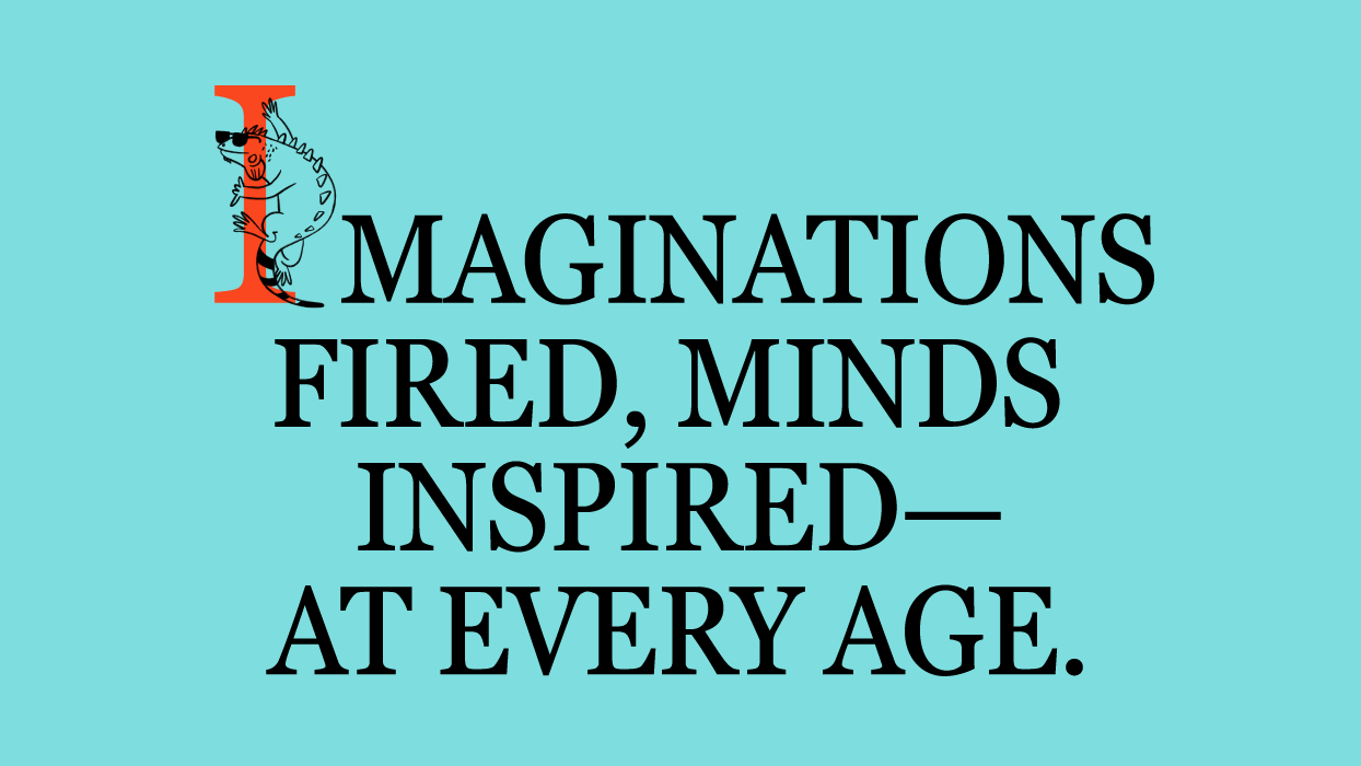 Imaginations fired, minds inspired - daycare for every age.