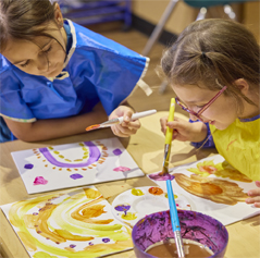 CDLC art class for pre-k