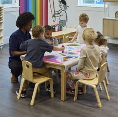 CDLC art class for preschool